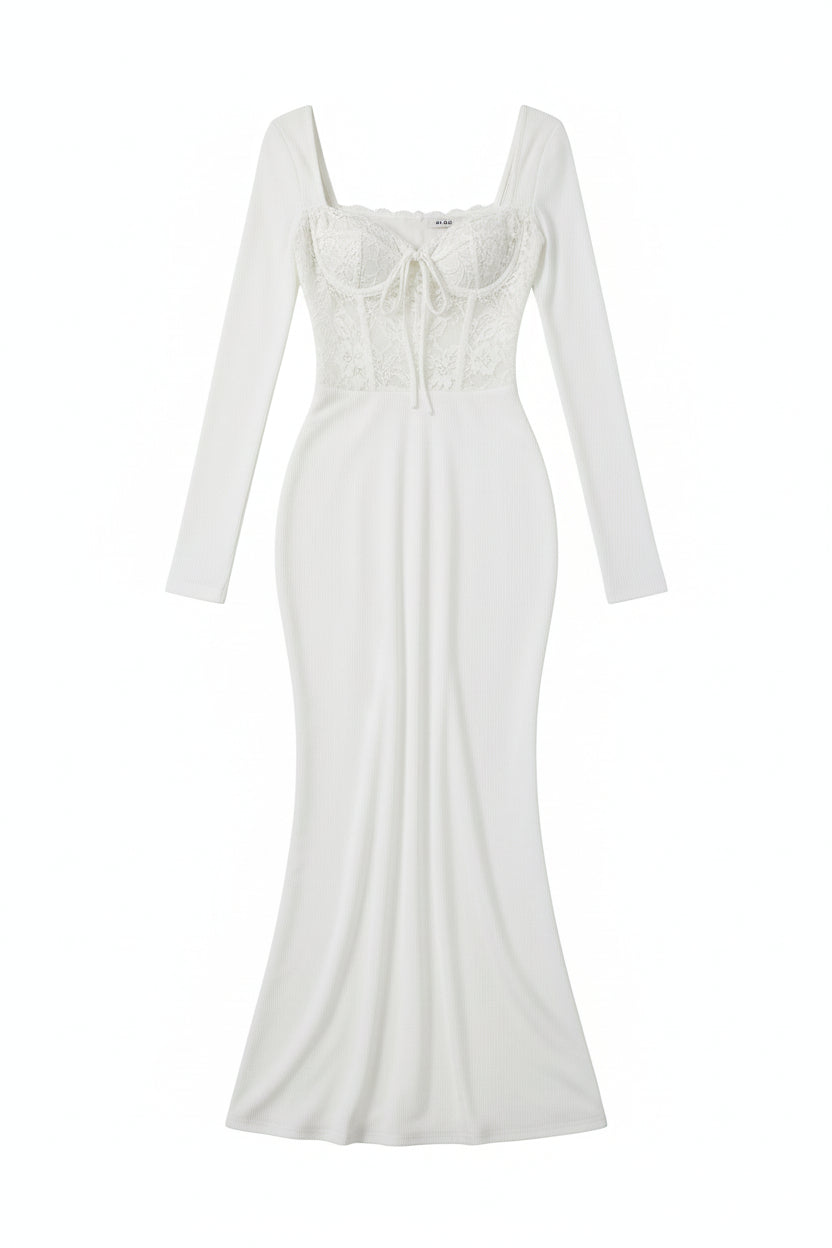 Melody Long Sleeve Bodycon Maxi Dress for Women