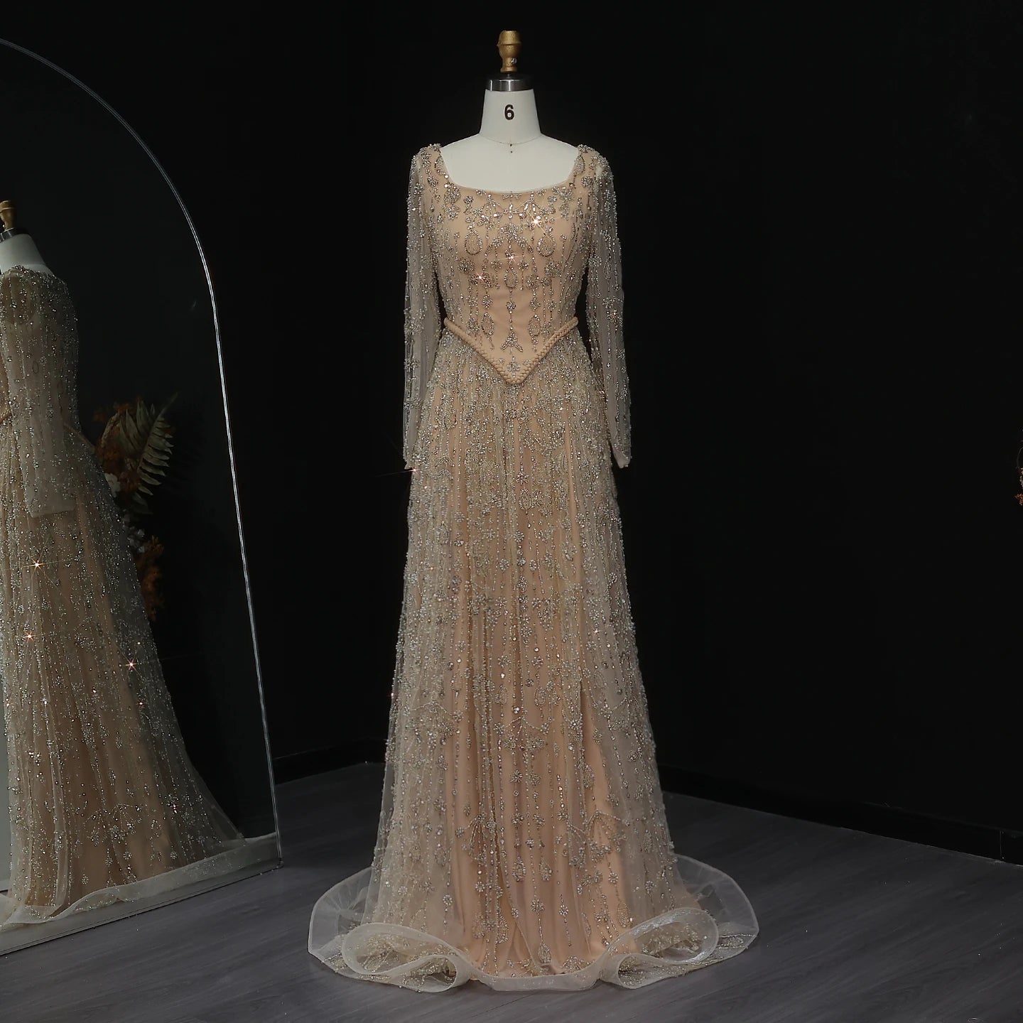 Regine Luxury Arabic Evening Dress