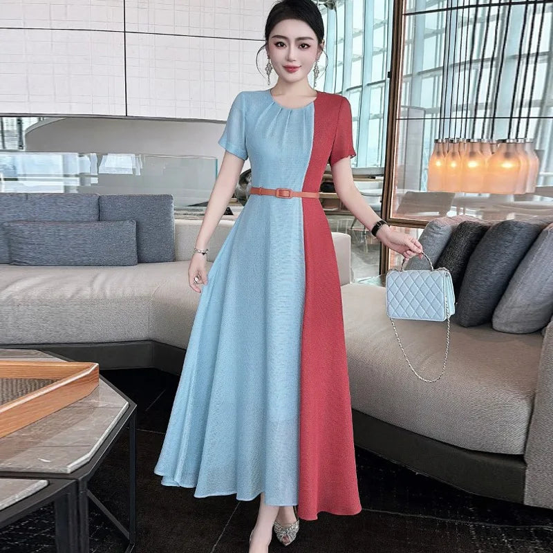Anam Color Block Dress