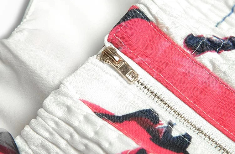 Imani High waisted printed Bohemian Holiday Elegant Mixi Dress