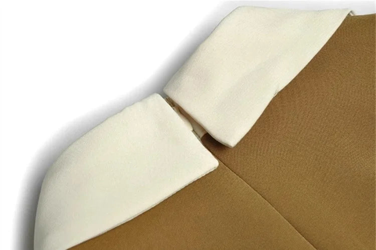 Millie Contrast Color Two Piece Set