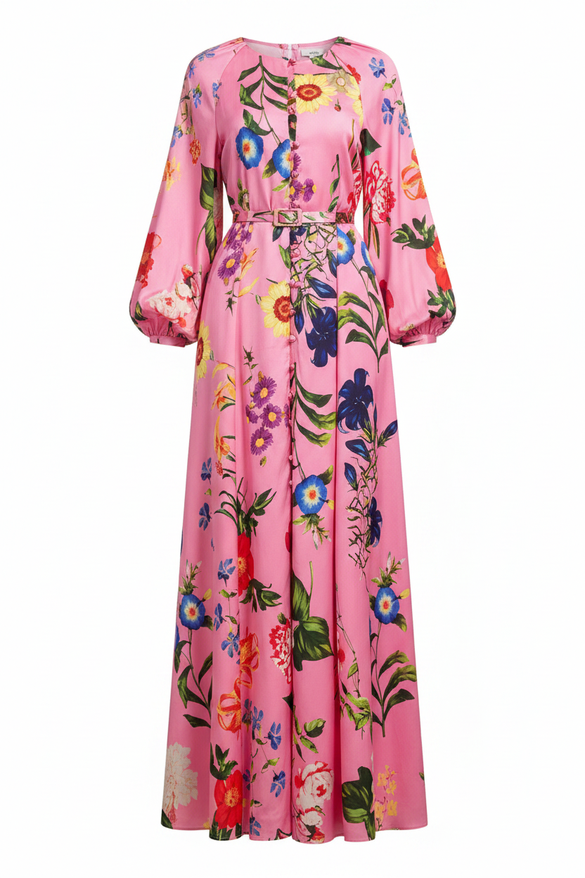 Ivy Floral Print Dress