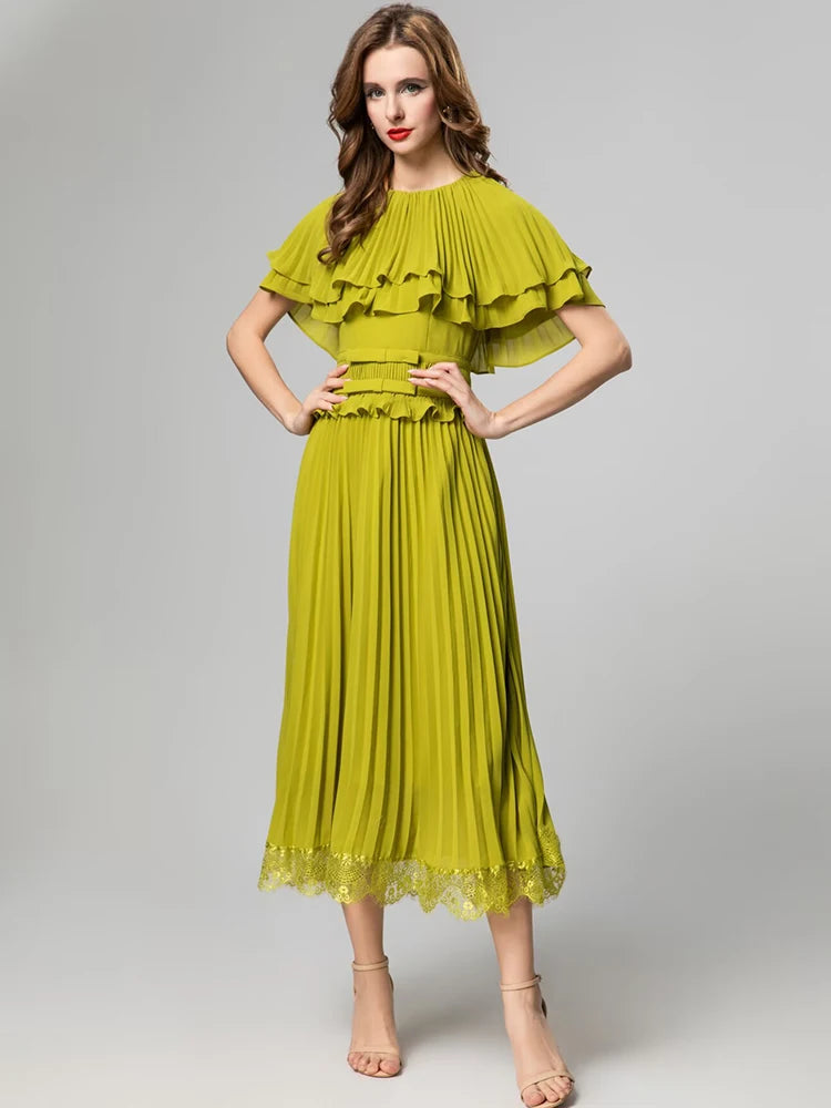 Abigail Pleated Dress