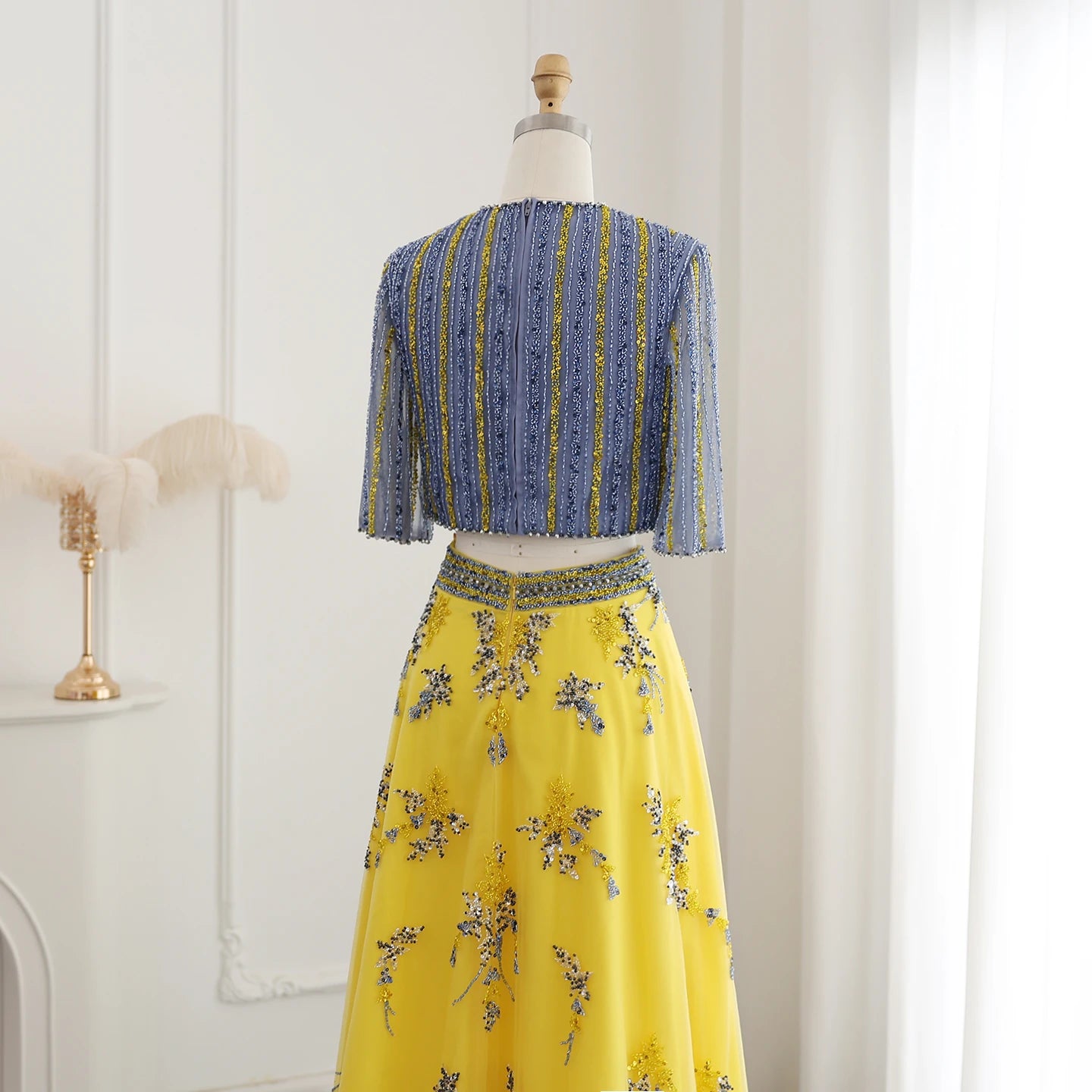 Blue Yellow 2 Piece Set