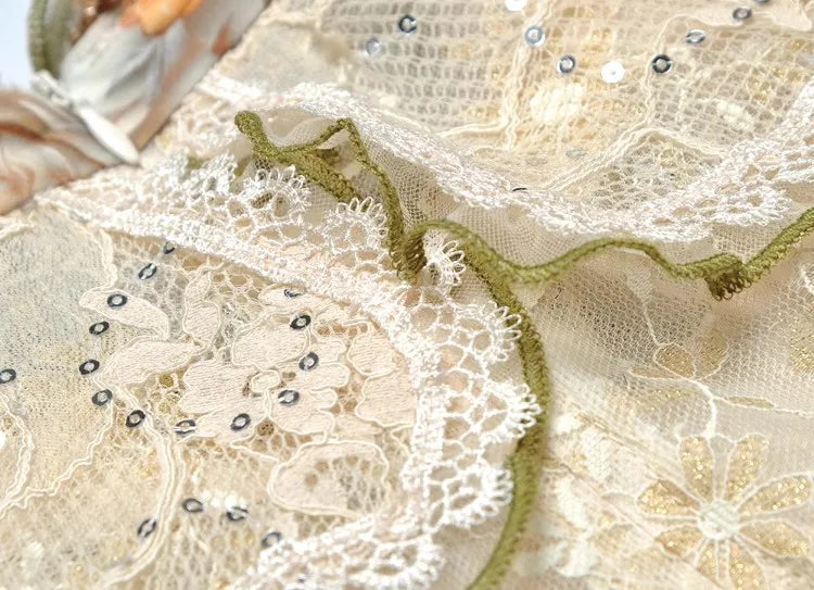 Charlee Lace Patchwork Long Dress