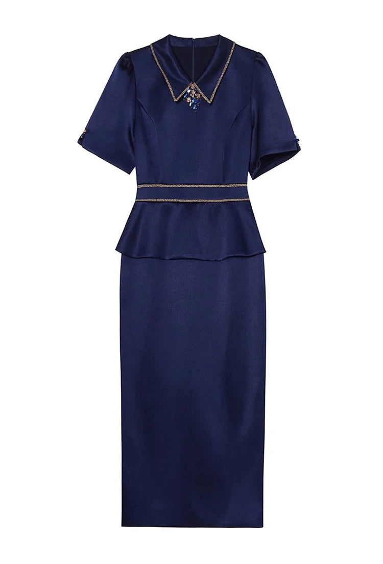 Jayna Two Piece Embroidered Dress