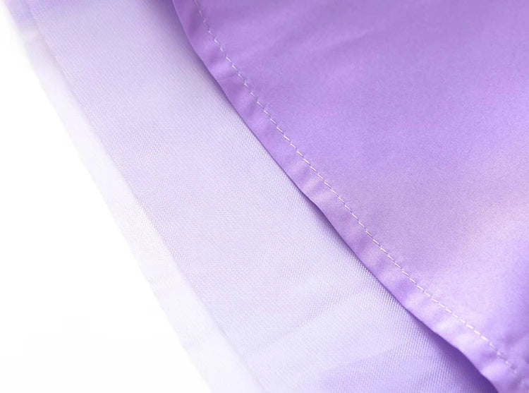 Sherina Embroidery Mesh Dress