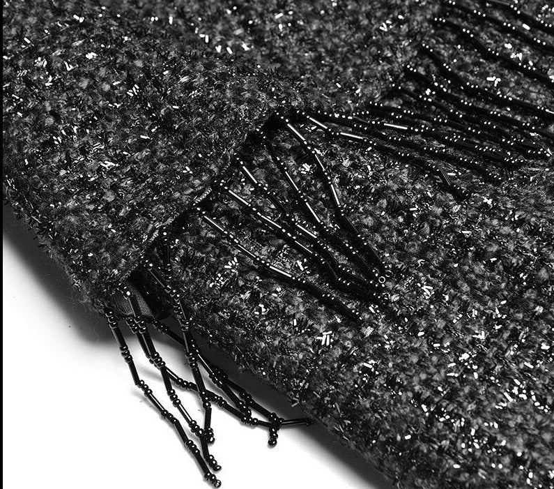 Pippa Overcoat Autumn Women Single-breasted Long sleeve Beaded Overcoat