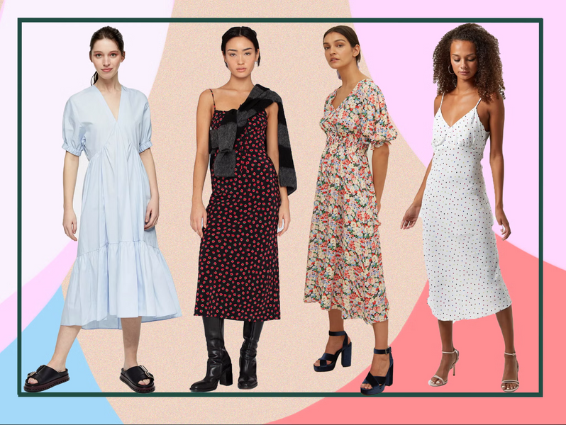 The Best Midi Dresses of 2023 for a Simple and Effortless Fashionable Look