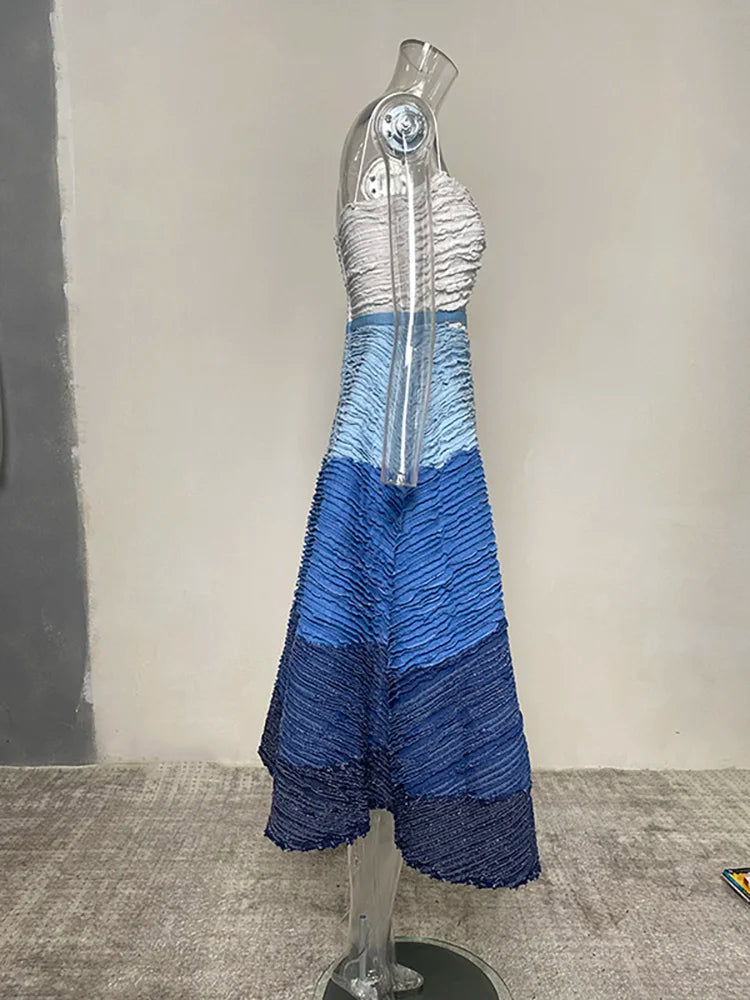 Eliana Luxury Evening Maxi Sleeveless Dress