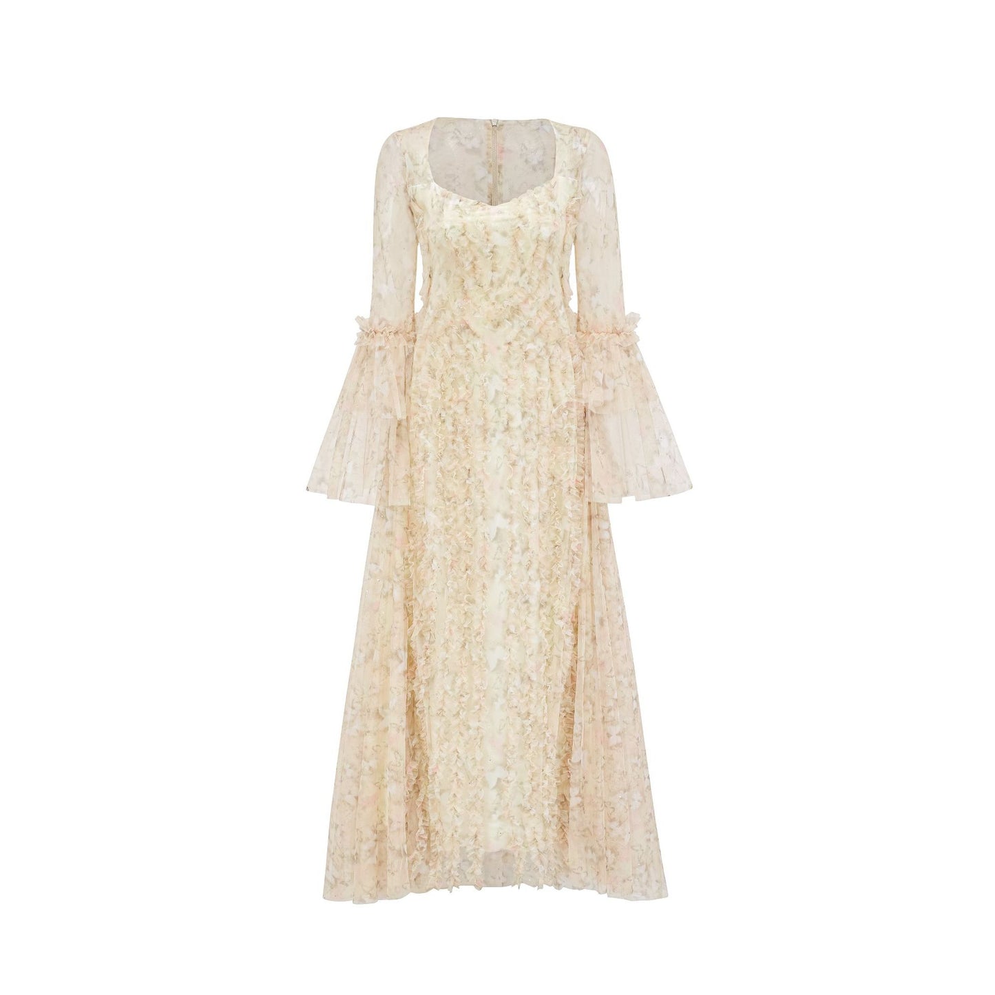 Harper Flared Sleeve Dress