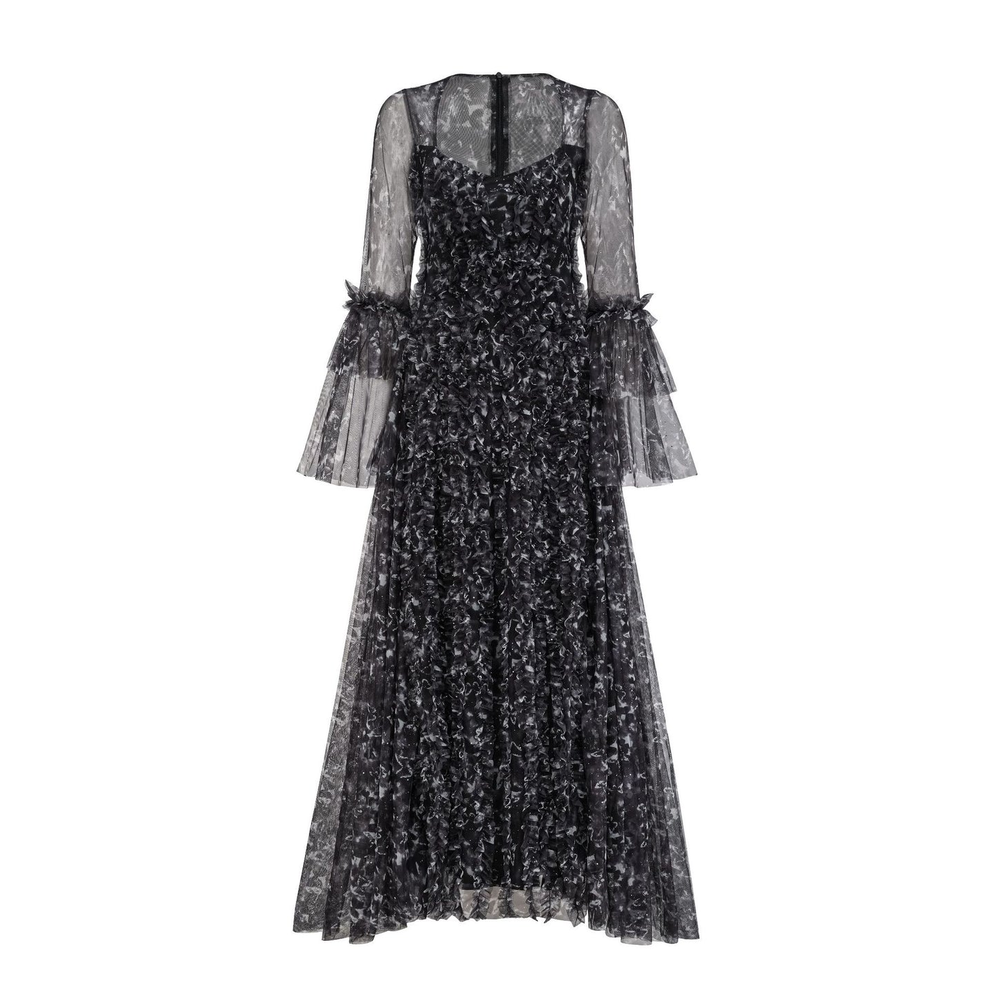 Harper Flared Sleeve Dress