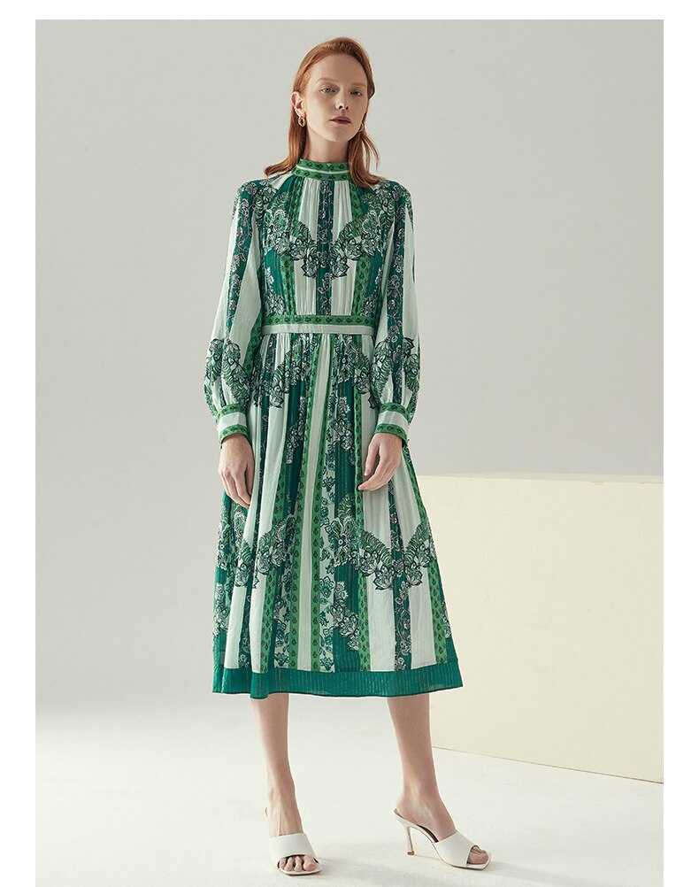 Ivy Vintage  Midi Long Dress