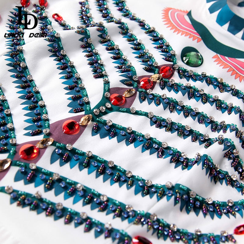 Alicia Runway Maxi Long Dress