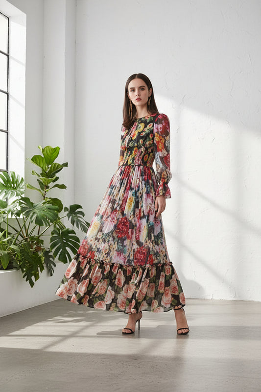 Lyka Summer Haut Plus Size Maxi Dress