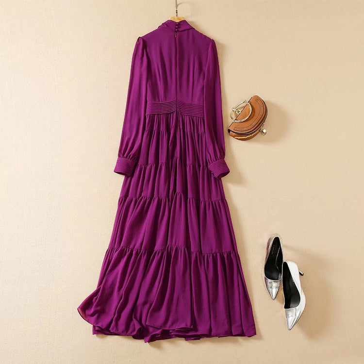 Tania Purple Maxi Dress