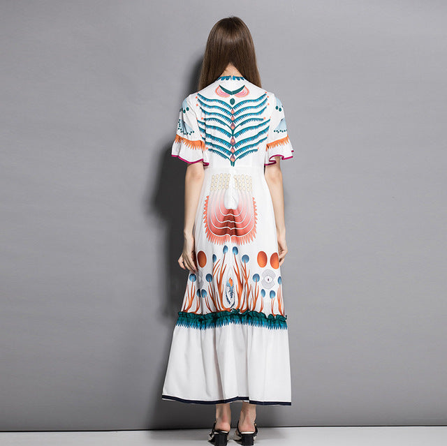 Alicia Runway Maxi Long Dress