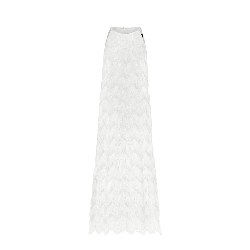 Eloise Sleevless Fringe Dress