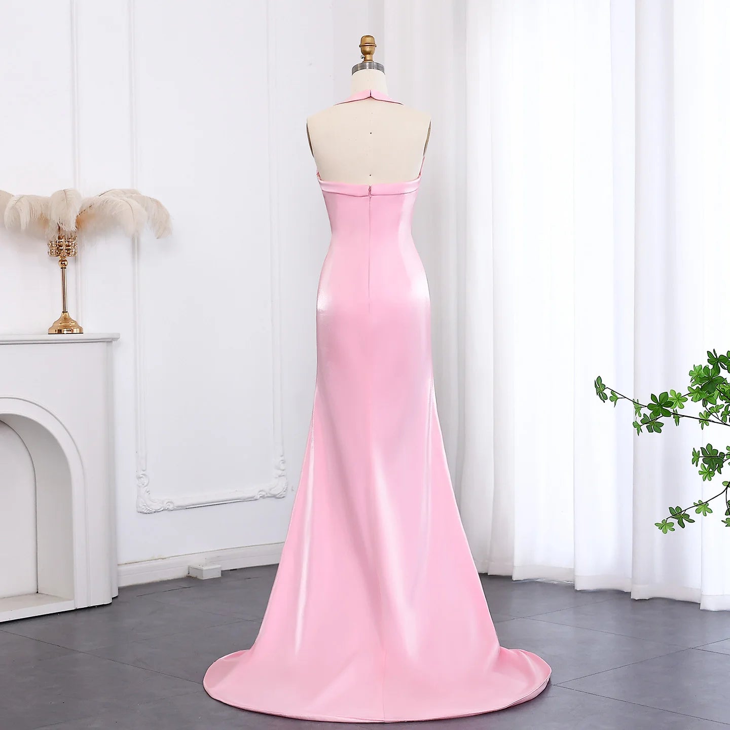 Kristy Halter Mermaid Dubai Evening Dress