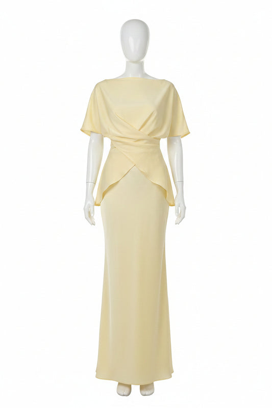 Shuvee Sleeve Long Dress Set Women's Dress