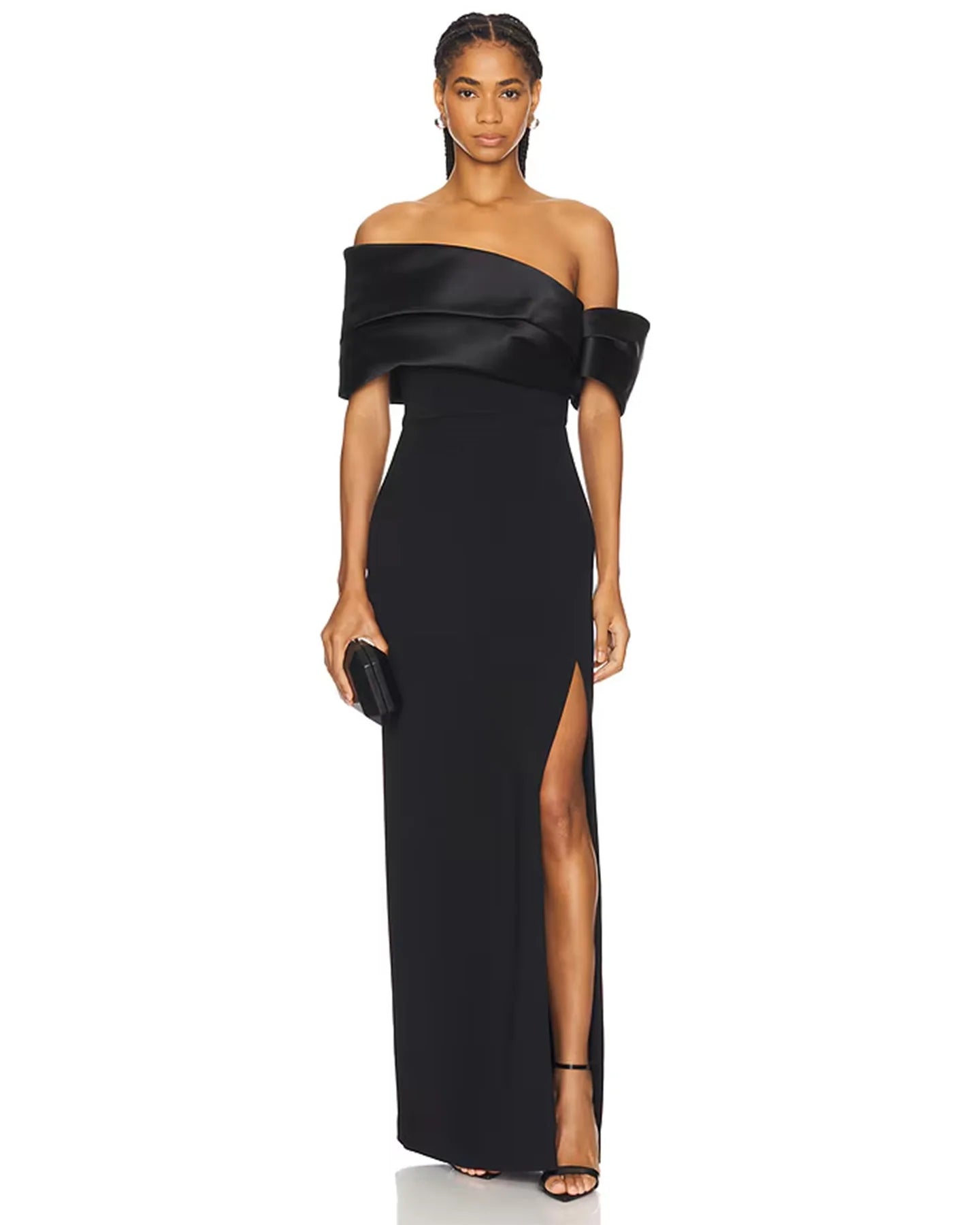 Charissa Dubai Evening Dress with High Side Slit