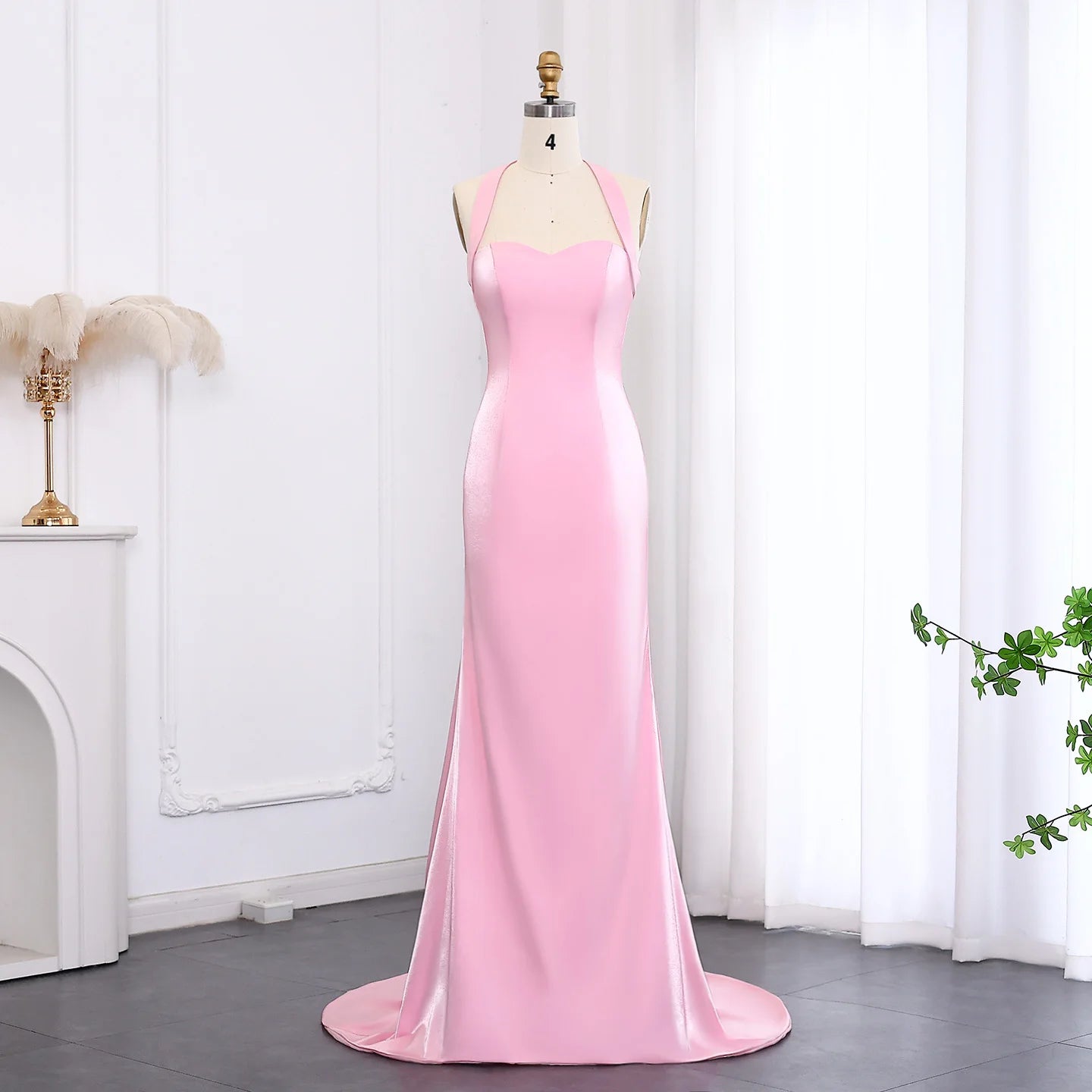 Kristy Halter Mermaid Dubai Evening Dress