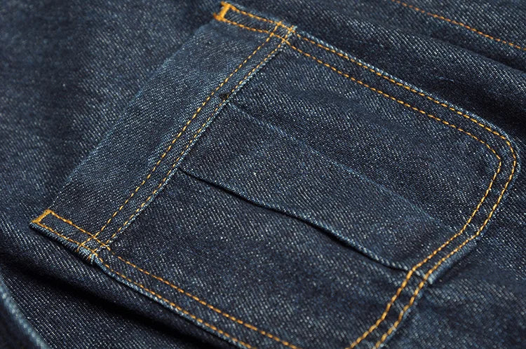 Brianna  Spliced Gradient High Waist Denim Dress