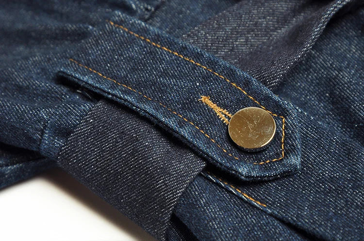 Brianna  Spliced Gradient High Waist Denim Dress