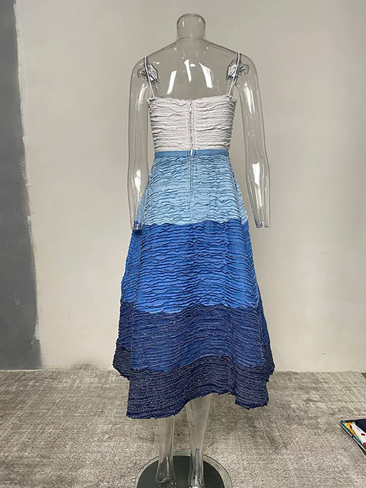 Eliana Luxury Evening Maxi Sleeveless Dress