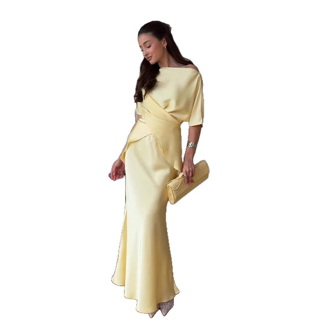Shuvee Sleeve Long Dress Set Women's Dress