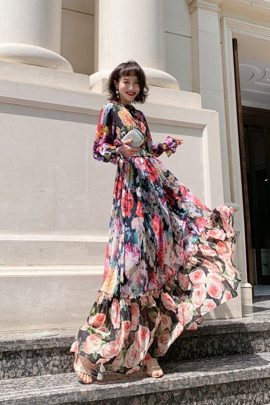 Lyka Summer Haut Plus Size Maxi Dress