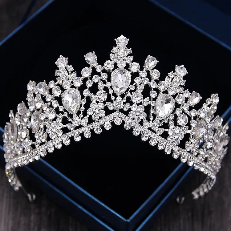 Red Rhinestone Tiara