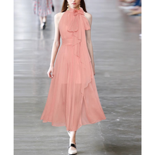 Load image into Gallery viewer, Mallory Appliques Sleeveless Tops + Long Skirt Chiffon Two Pieces Set