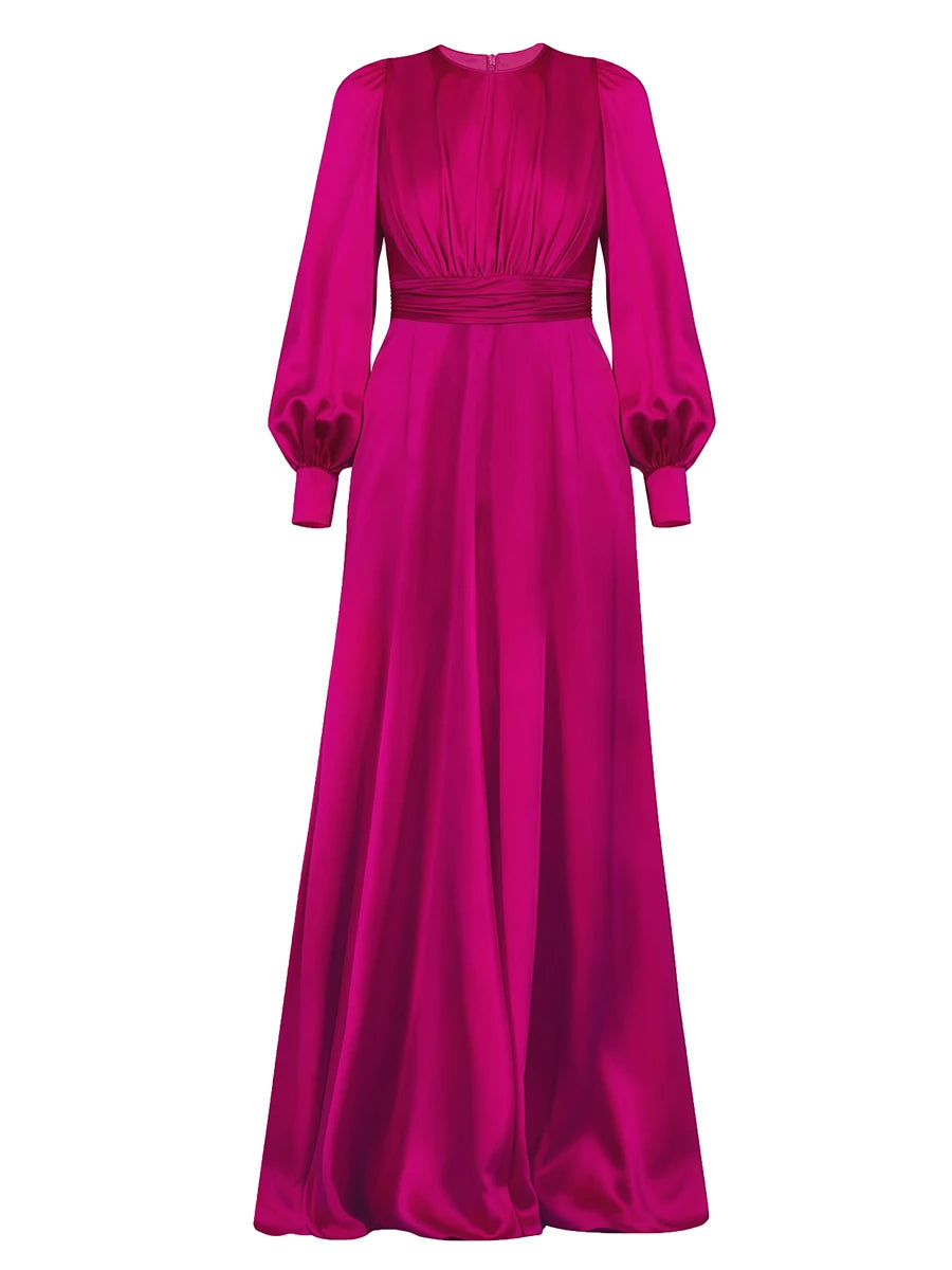 Martina Luxury Satin Dress