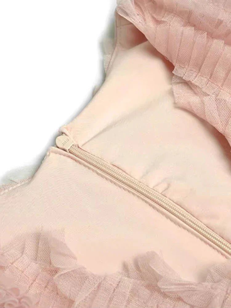 Mali Mesh Long Dress