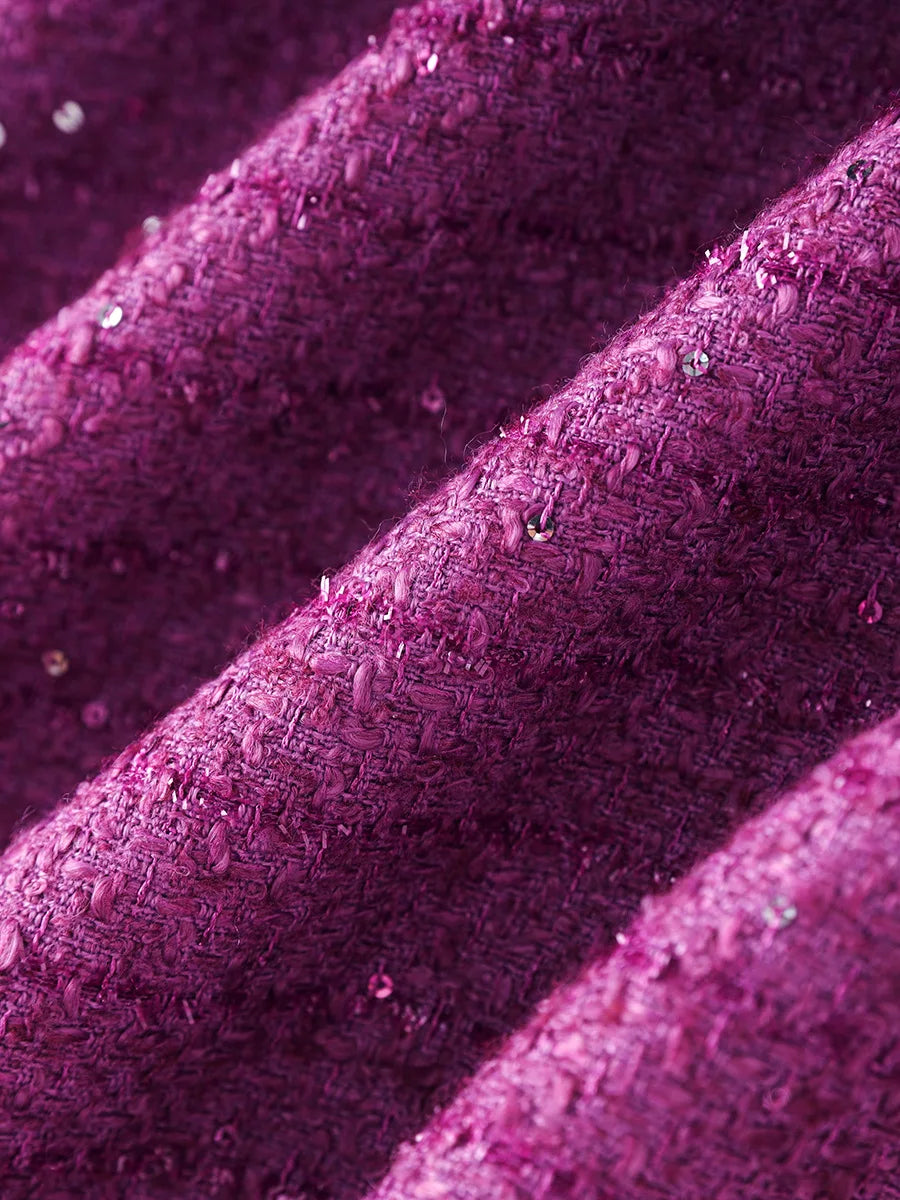 Adah Tweed Woolen Dress