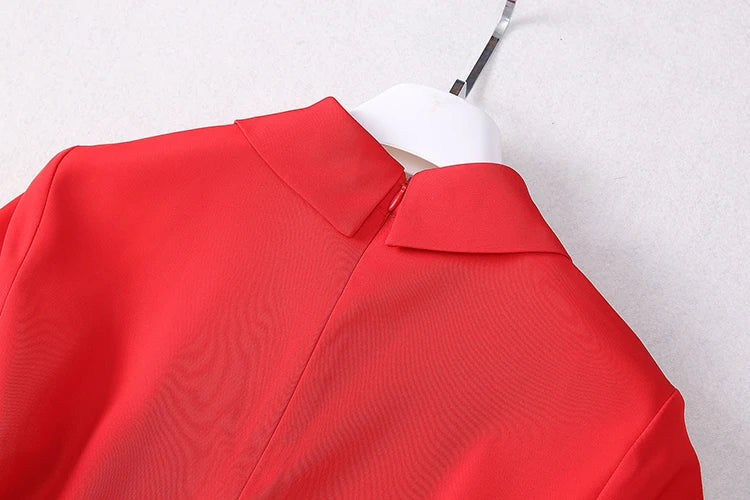 Lorna Belted Short Sleeve Dress