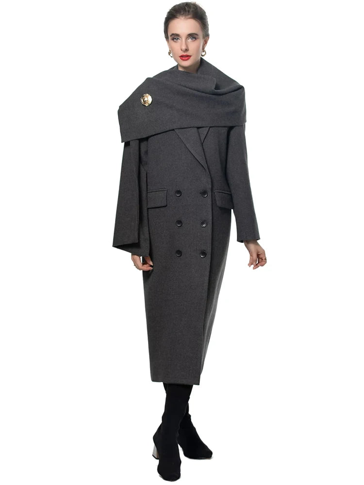 Belen Double-Breasted Coat