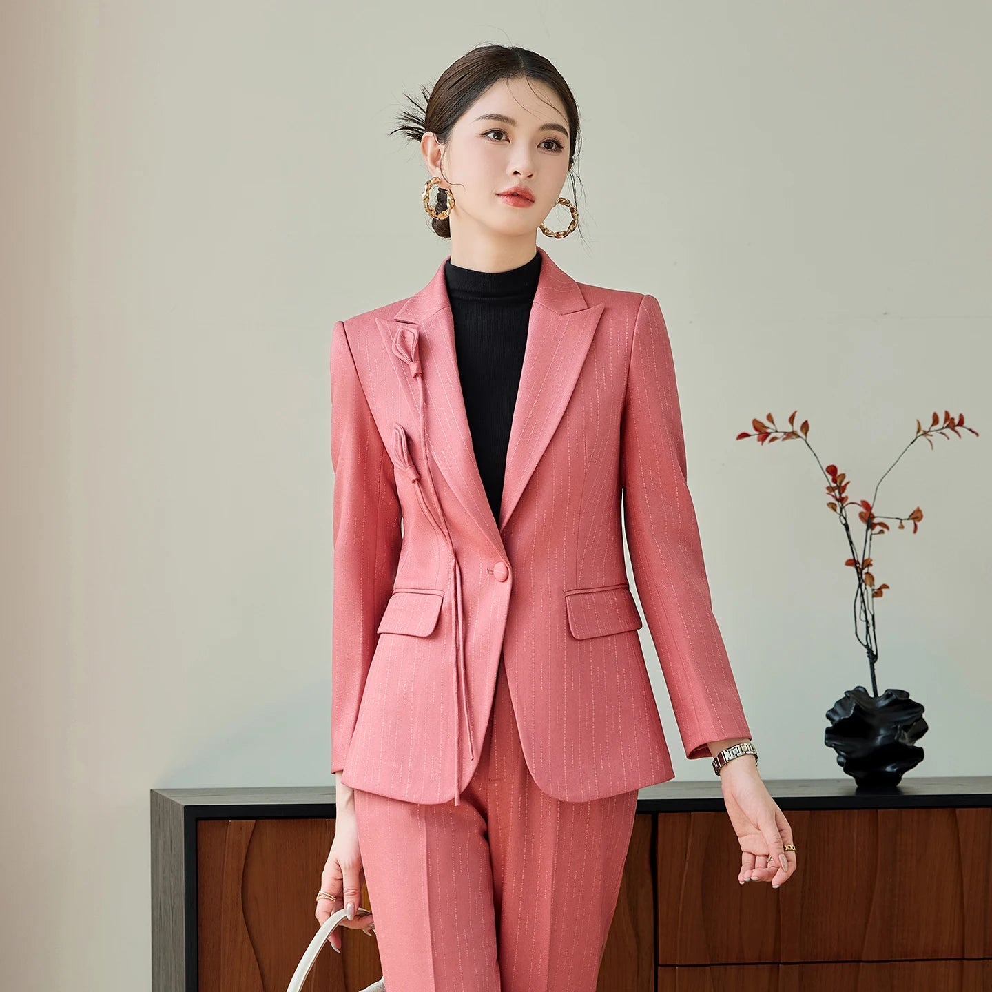 Adele Blazer Suit 2 Piece Set