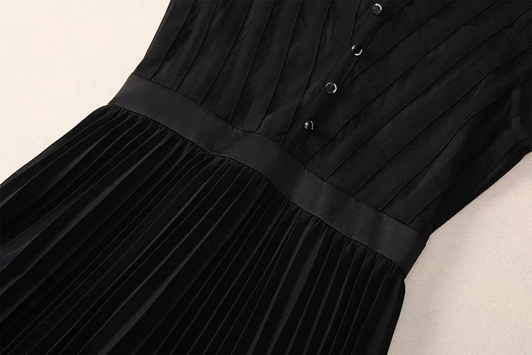 Zelie Pleated  Dress