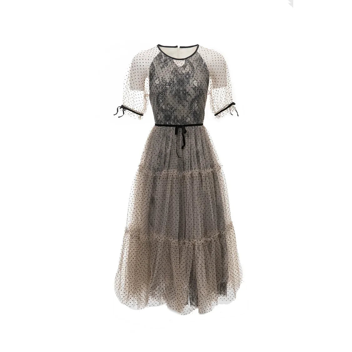 Ashley French Mesh Dress