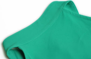 Amiri Stand Collar Sleeveless Beading Folds Vintage Package Buttocks Dress