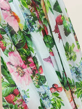 Load image into Gallery viewer, Marisol Maxi Dress Women Chiffon Bow-knot shoulder Bohemian Floral print Holiday Elegant Long Dress