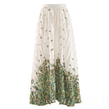 Load image into Gallery viewer, Rasha A-line Contrast  French Style Skirt