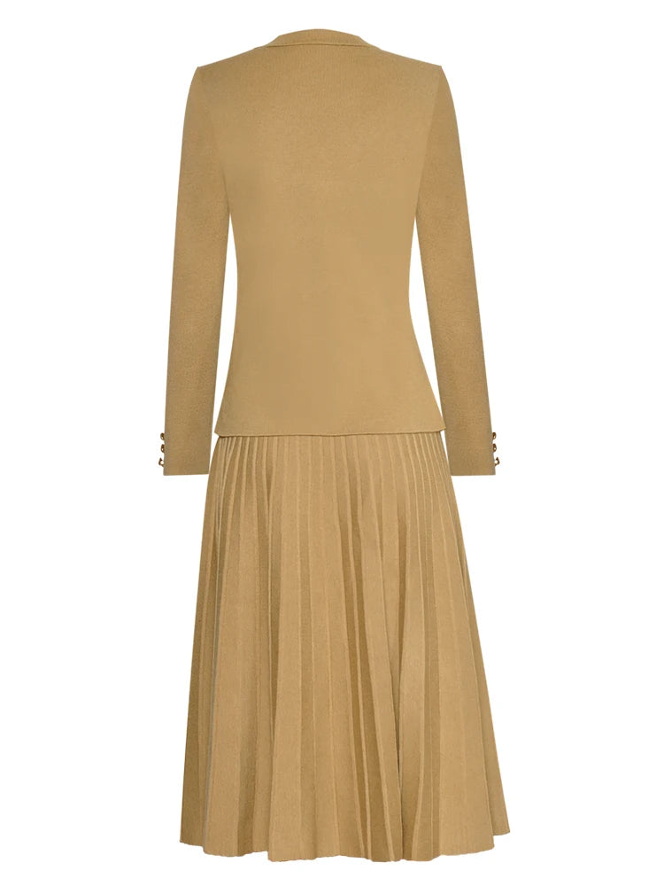 Aurelia Winter Knit Skirts Suit