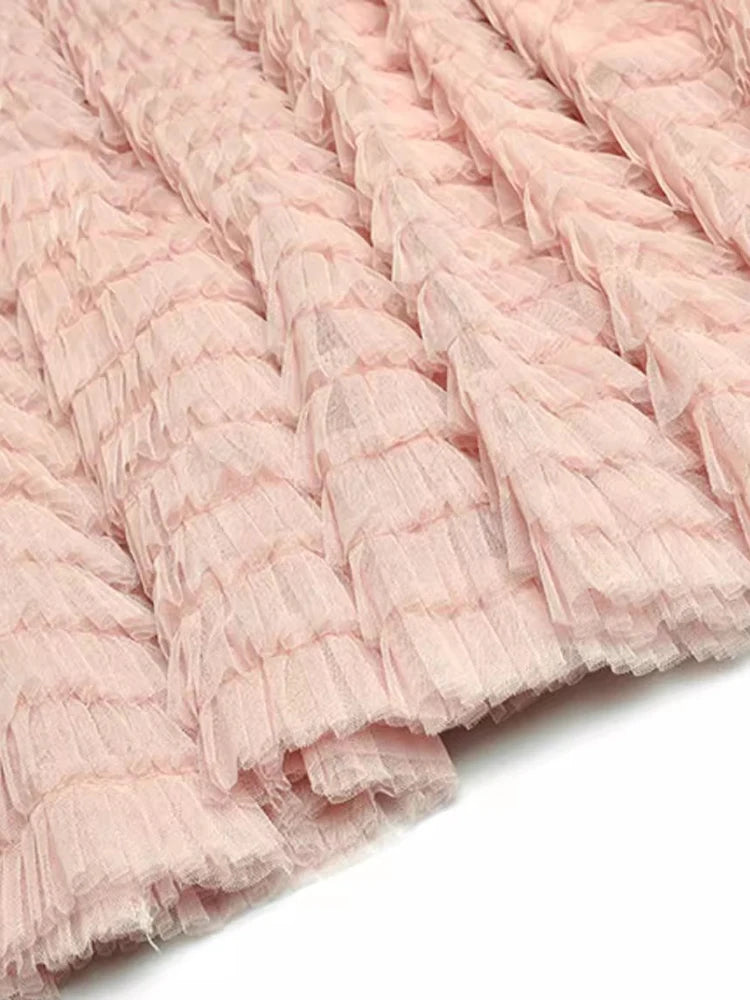 Mali Mesh Long Dress