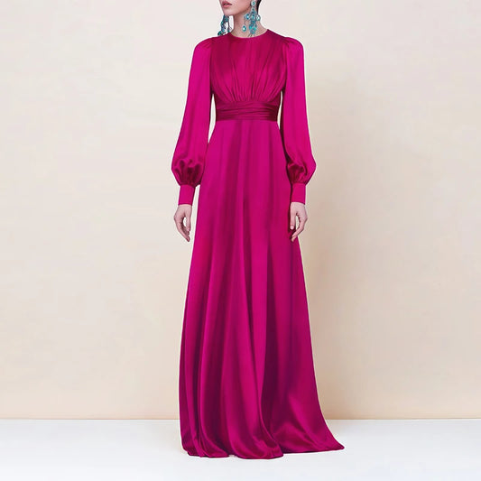 Martina Luxury Satin Dress