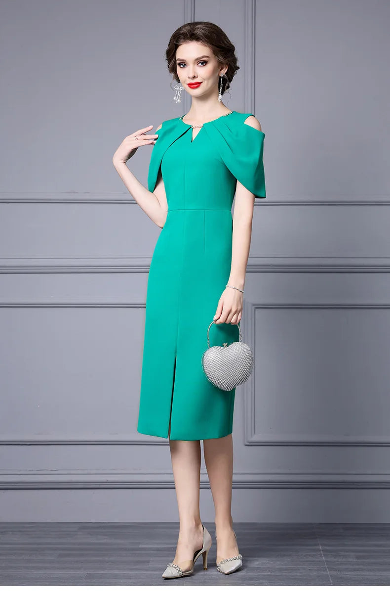 Lyra Empire Slim Casual Style Pencil Dress