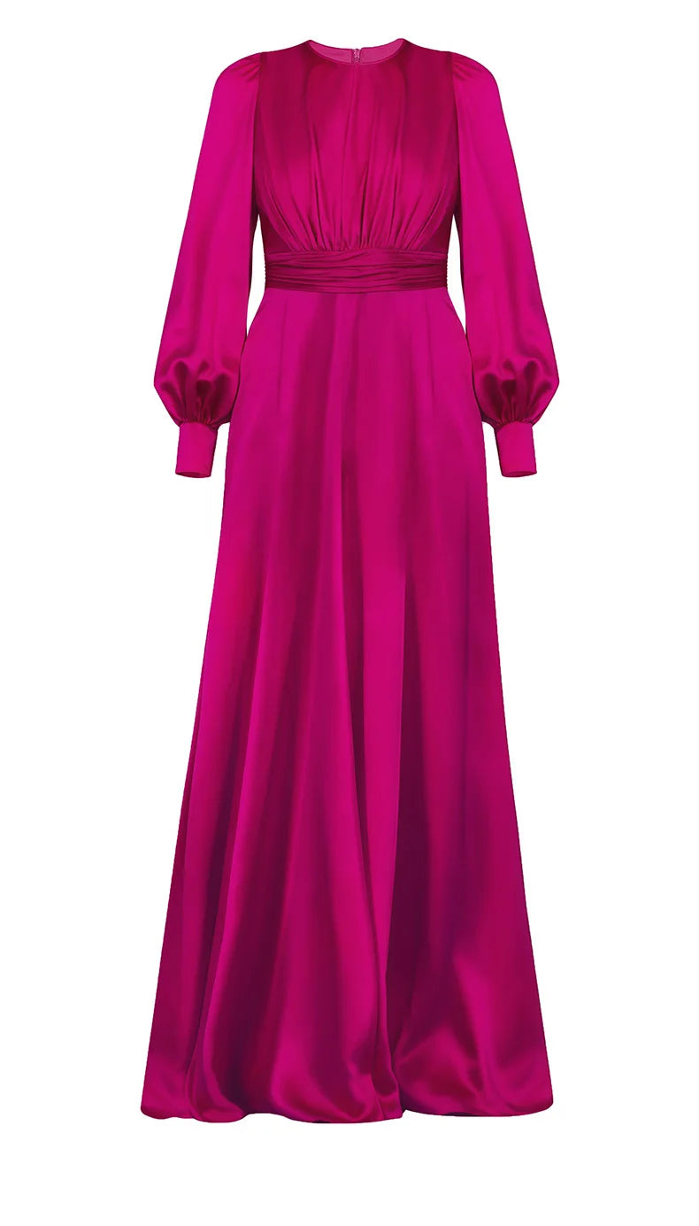 Martina Luxury Satin Dress