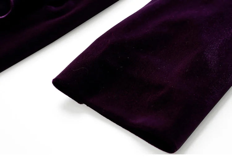 Ariadne Velvet Diamond Dress